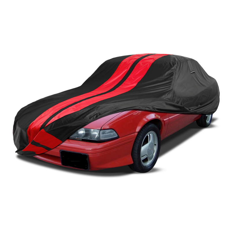 Chevrolet Corsica 1987-1996 Black Red Pro Series Car Cover