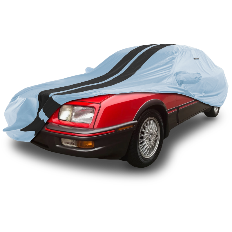 Mercury Merkur Scorpio 1988-1990 Gray Black Pro Series Car Cover