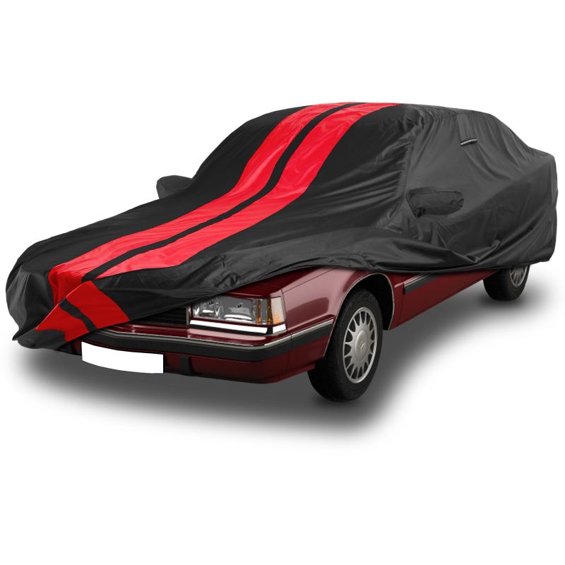 Dodge Dynasty 1988-1993 Black Red Pro Series Car Cover