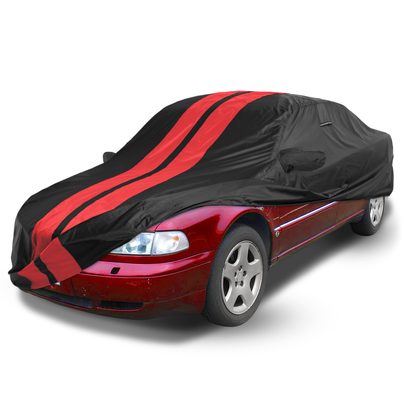 Audi V8 Quattro 1988-1994 Black Red Pro Series Car Cover