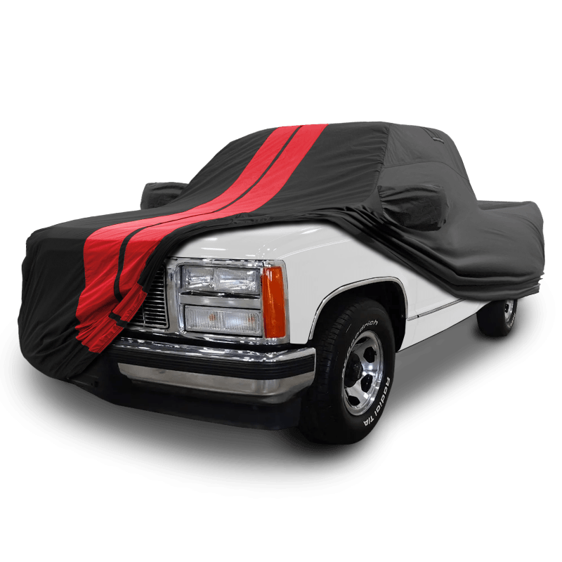 GMC Sierra 1500 Black Red TitanGuard Truck Cover