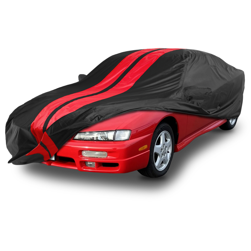 Nissan 240SX 1989-1998 Black Red Pro Series Car Cover