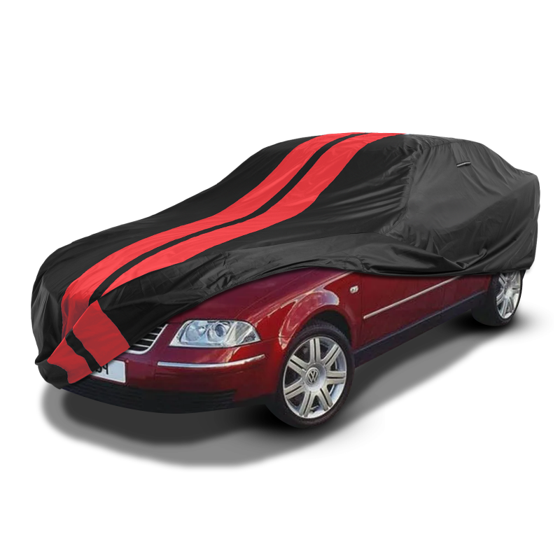Volkswagen Passat Black Red Pro Series Car Cover