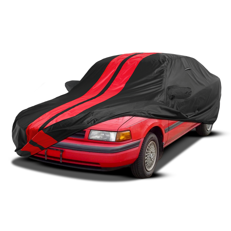 Mazda Protege Black Red Pro Series Car Cover