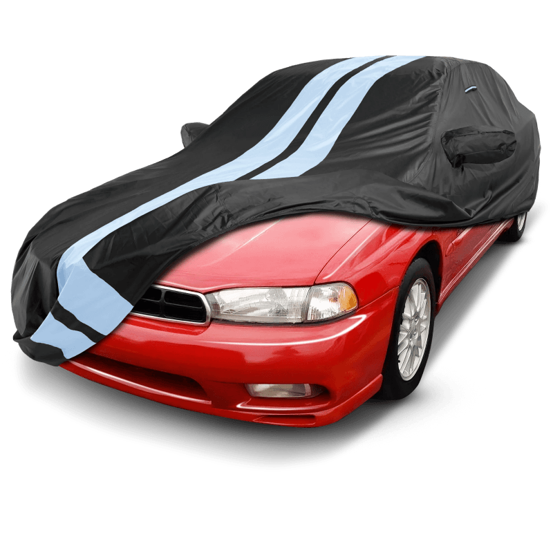 Custom Fit Car Cover For Subaru Legacy – All Weather Waterproof, Gray, Lifetime Warranty