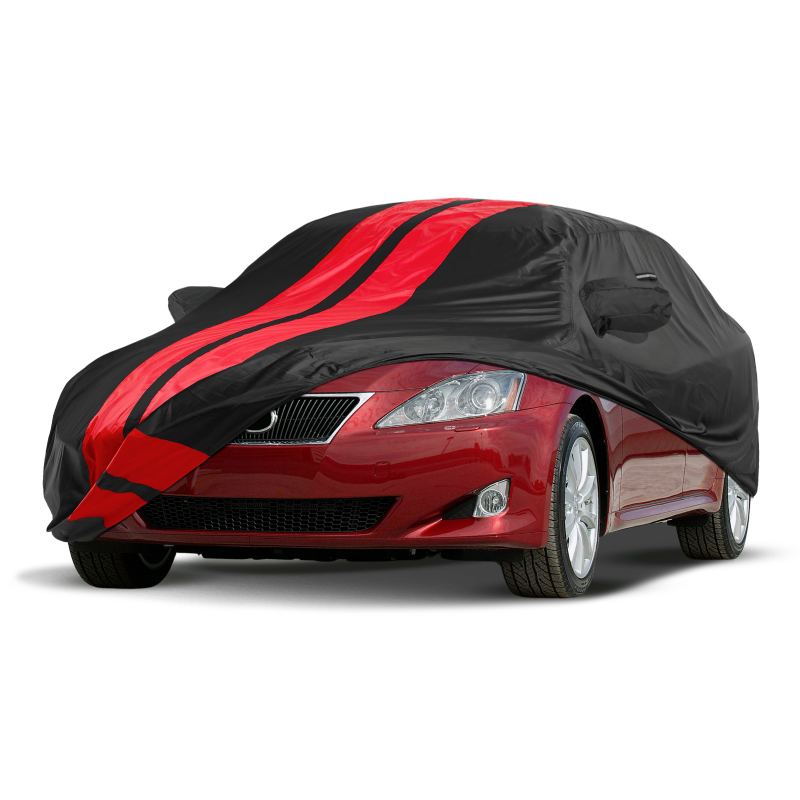 Lexus LS Black Red Pro Series Car Cover