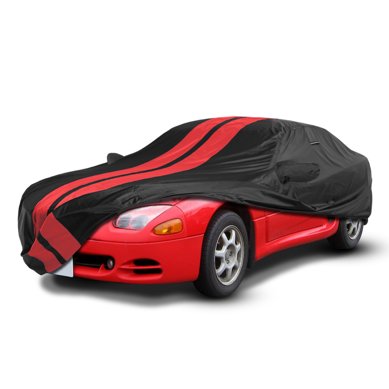 Mitsubishi 3000GT 1991-1999 Black Red Pro Series Car Cover