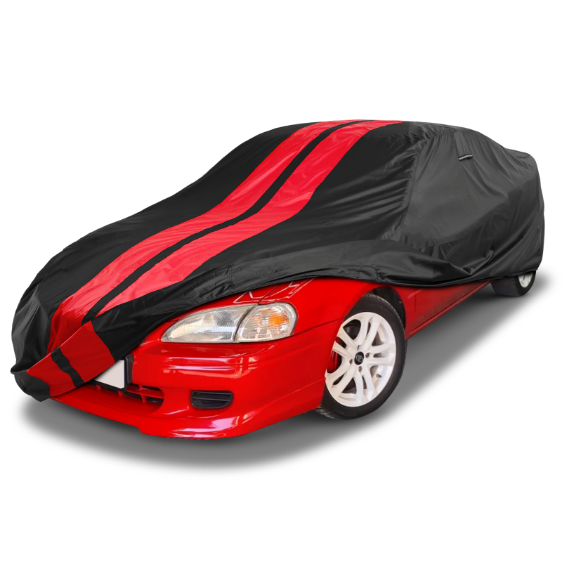 Toyota Paseo 1991-1999 Black Red Pro Series Car Cover
