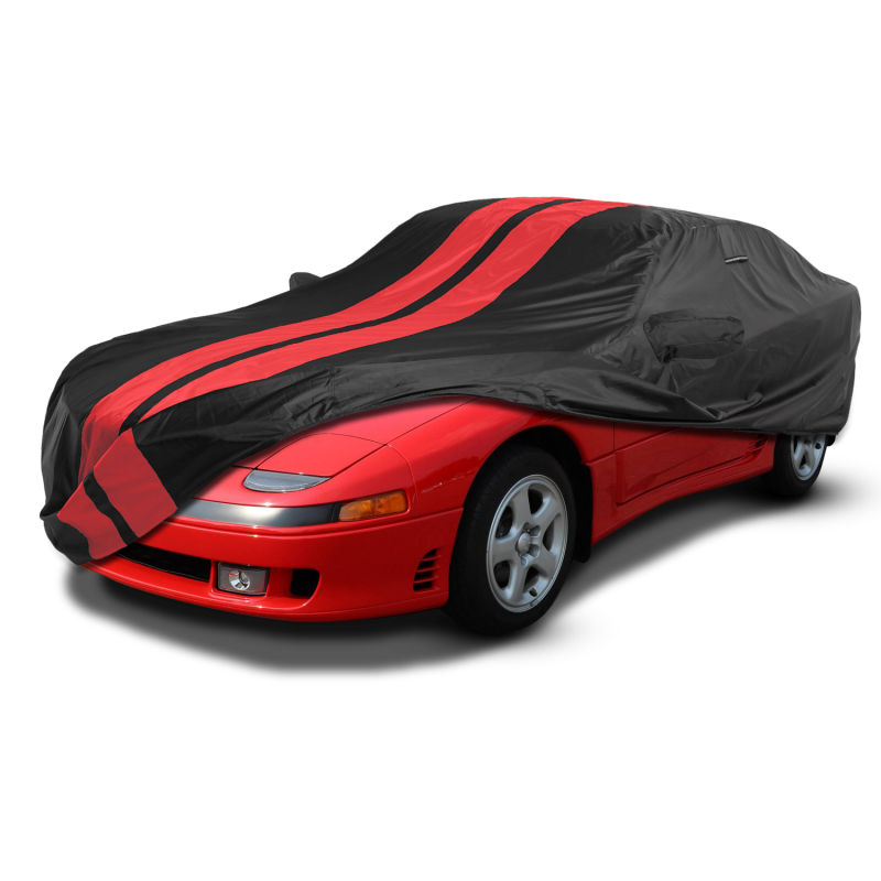 Mitsubishi Diamante 1991-2002 Black Red Pro Series Car Cover