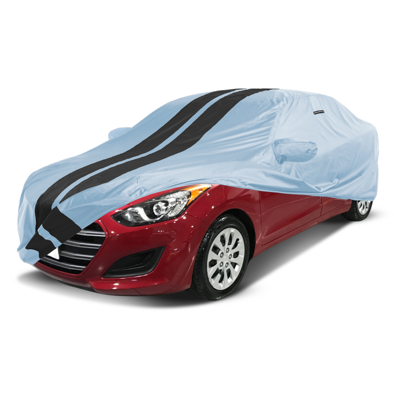 Hyundai Elantra Gray Black Pro Series Car Cover