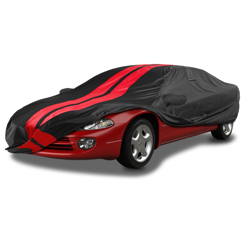 Dodge Intrepid 1993-2004 Black Red Pro Series Car Cover