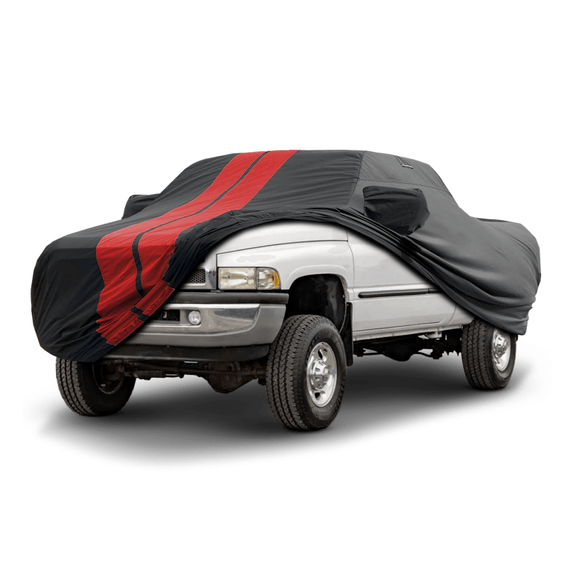 Dodge Ram 2500, 3500 Black Red Pro Series Truck Cover