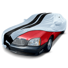 Cadillac DeVille Gray Black Pro Series Car Cover