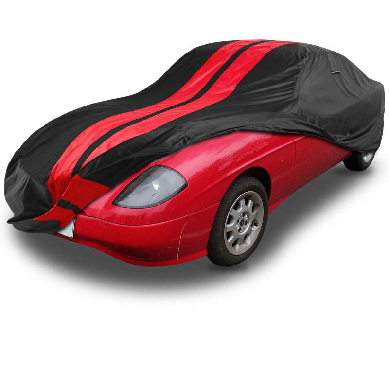 Fiat Barchetta 1995-2002 Black Red Pro Series Car Cover