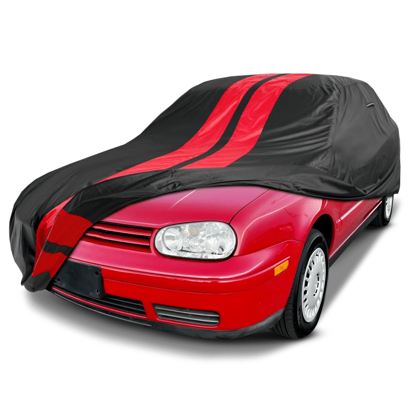 Volkswagen Cabrio 1995-2002 Black Red TitanGuard Car Cover