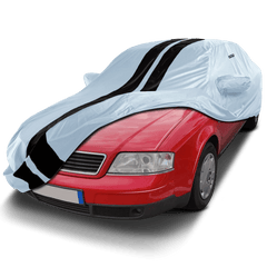 Audi A6 Gray Black TitanGuard Car Cover