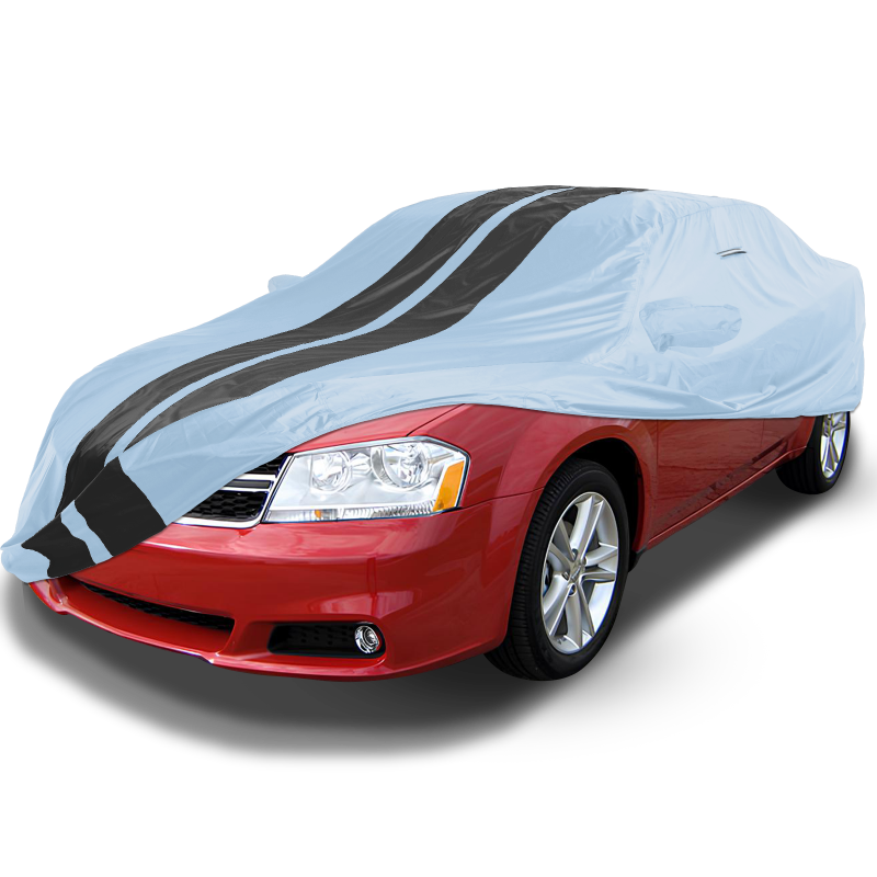 Dodge Avenger 1995-2014 Gray Black Pro Series Car Cover