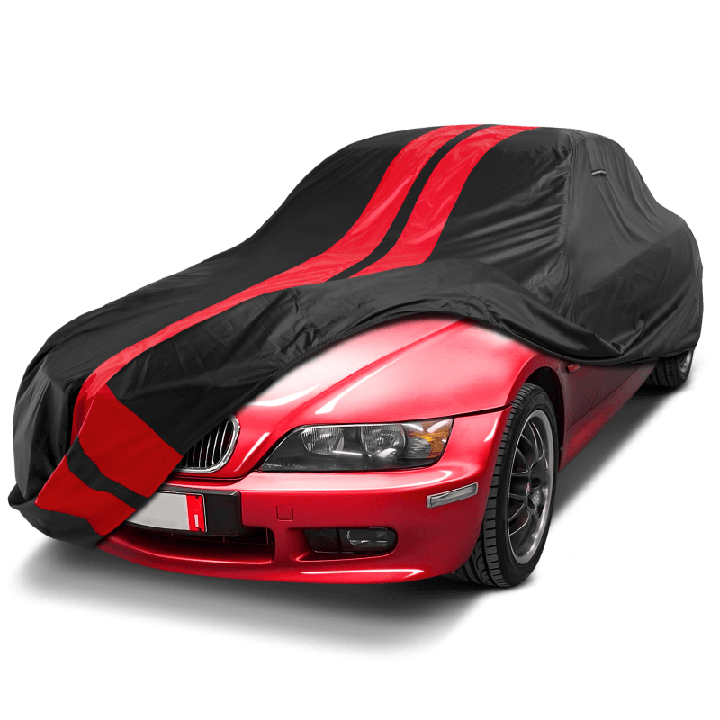 BMW Z3, Z4 Black Red Pro Series Car Cover