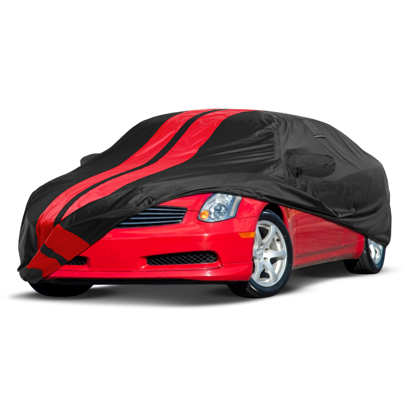Infiniti I30,I35 1996-2004 Black Red Pro Series Car Cover