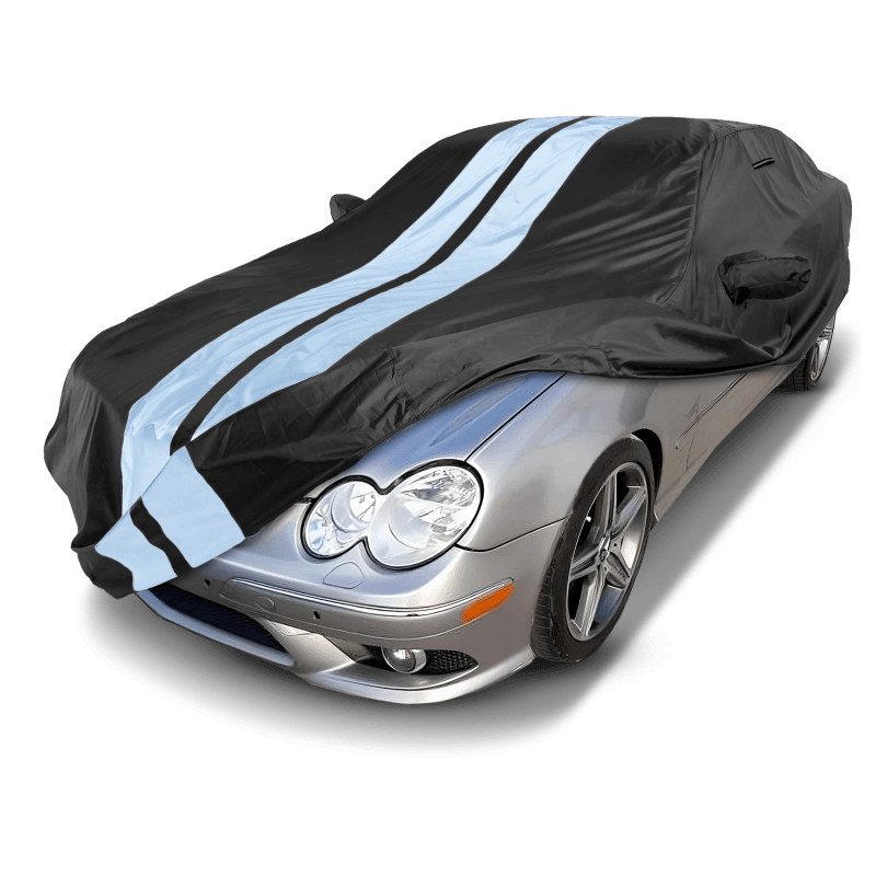 Mercedes-Benz CLK-Class 1997-2009 Black Gray TitanGuard Car Cover