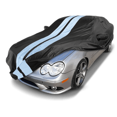 Mercedes-Benz CLK-Class 1997-2009 Black Gray TitanGuard Car Cover