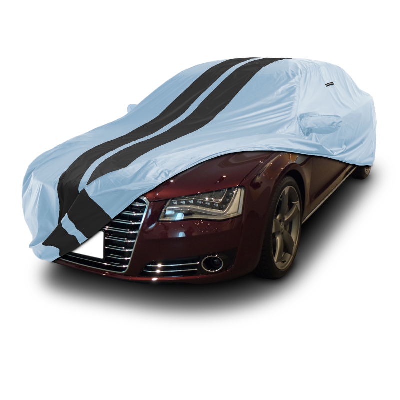 Audi A8 Gray Black Pro Series Car Cover
