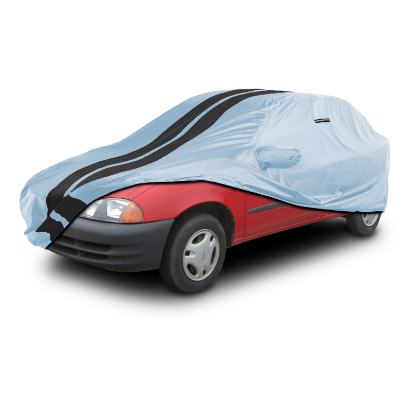 Chevrolet Metro 1998-2001 Gray Black Pro Series Car Cover