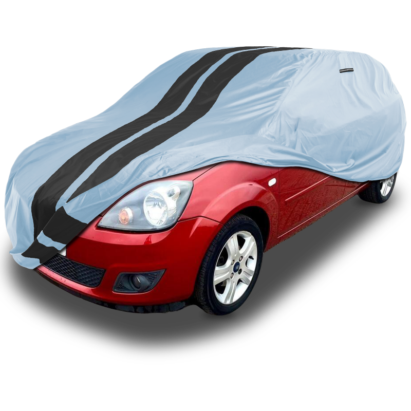 Ford Fiesta Gray Black Pro Series Car Cover