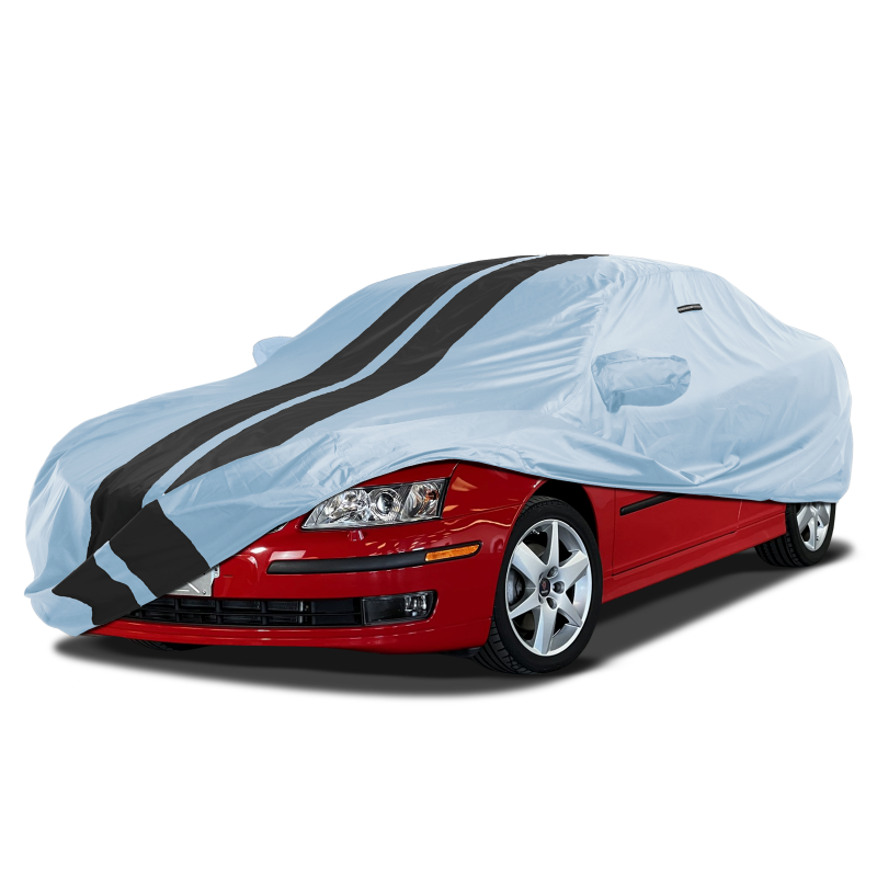 Saab 9-3 1999-2012 Gray Black Pro Series Car Cover