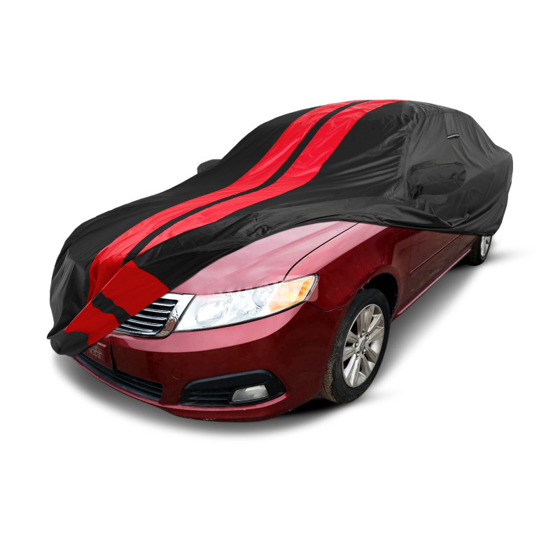 Kia Optima Black Red Pro Series Car Cover