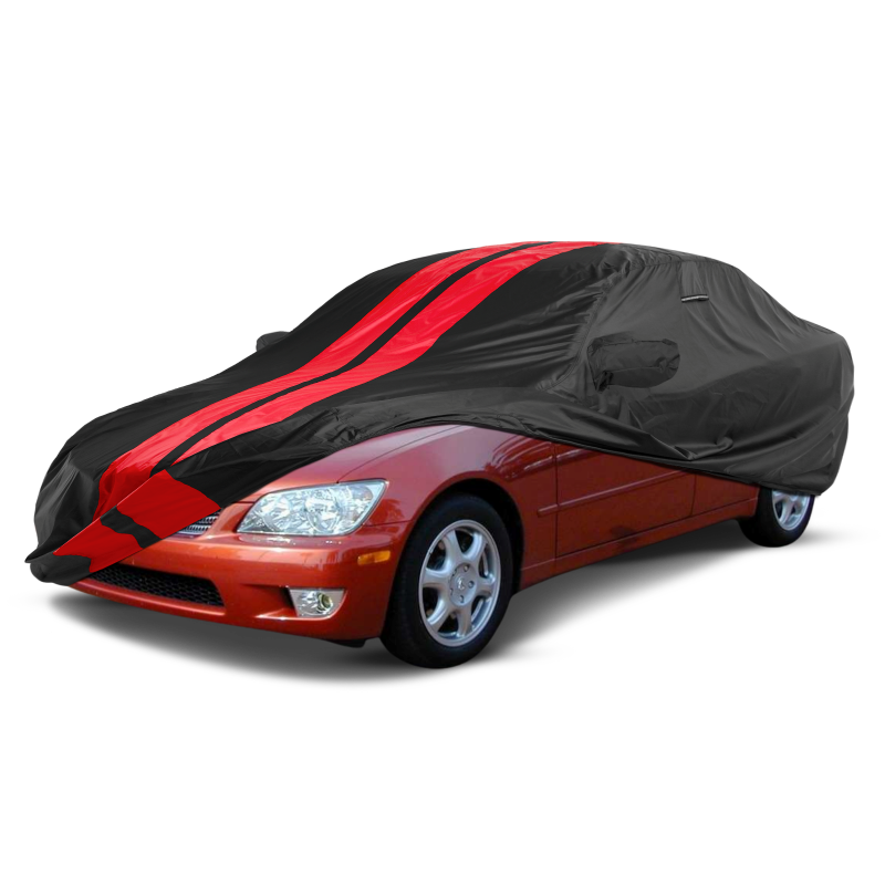 Lexus IS Black Red Pro Series Car Cover