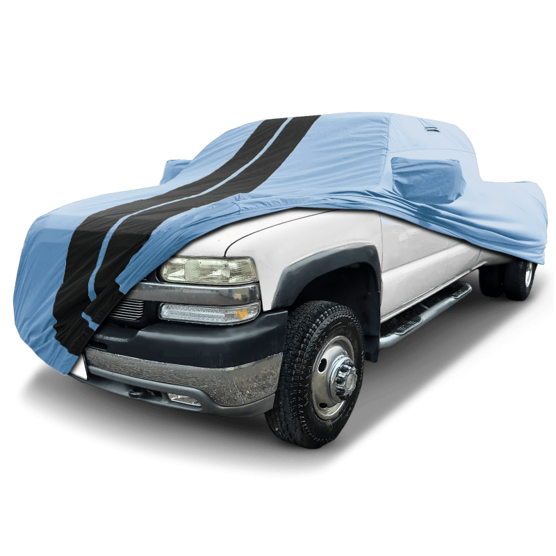 Chevrolet Silverado 3500 Gray Black Pro Series Truck Cover