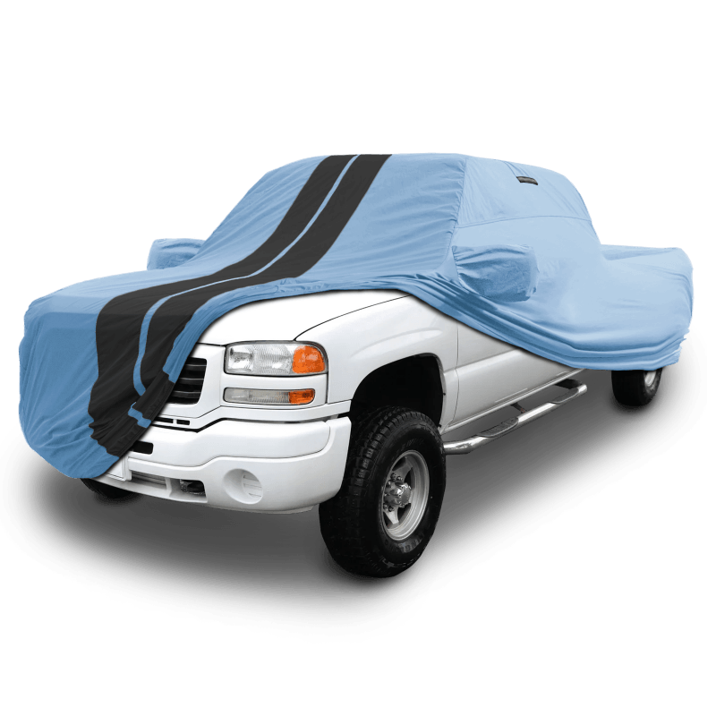 GMC Sierra 2500HD, 3500HD, 2001-2006 Gray Black TitanGuard Truck Cover