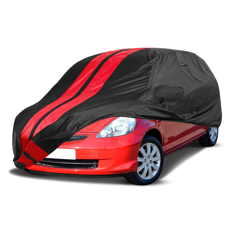 Honda Fit Black Red Pro Series Car Cover