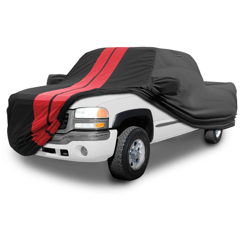 GMC Sierra 1500HD 2001-2007 Black Red TitanGuard Truck Cover