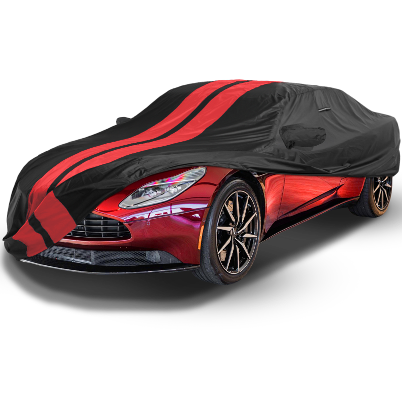 Aston Martin Vanquish Black Red Pro Series Car Cover