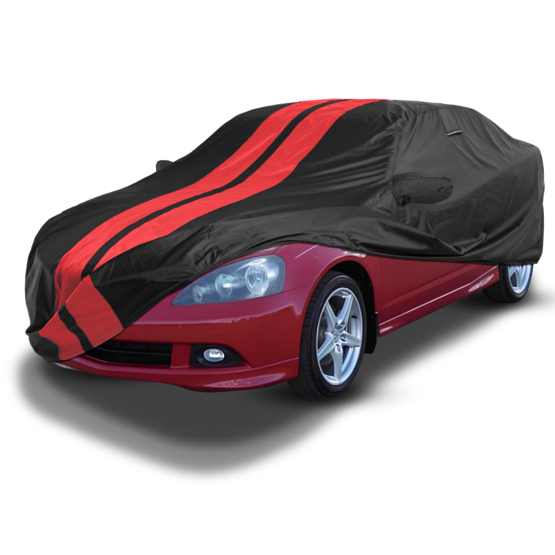 Acura RSX 2002-2006 Black Red Pro Series Car Cover