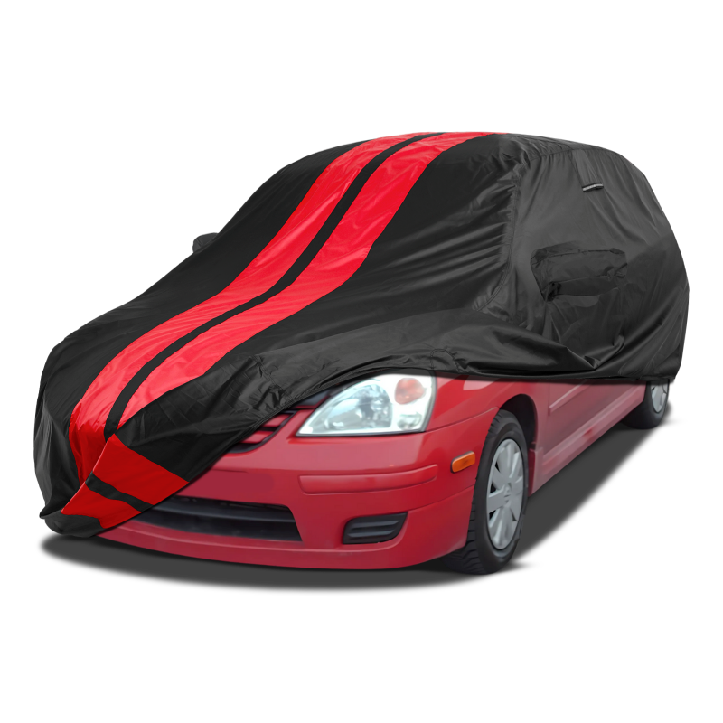 Suzuki Aerio 2002-2007 Black Red Pro Series Car Cover