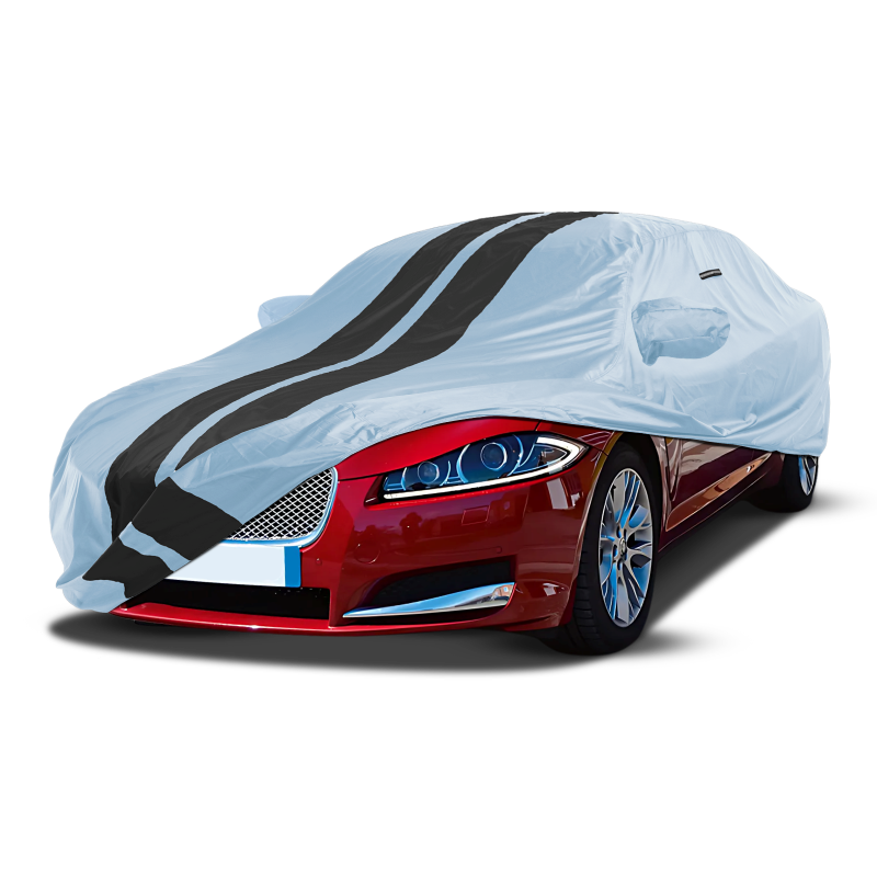 Jaguar X-Type 2002-2008 Gray Black Pro Series Car Cover