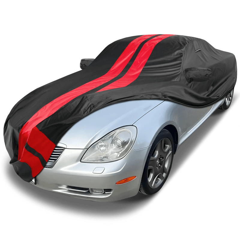 Lexus SC Black Red Pro Series Car Cover