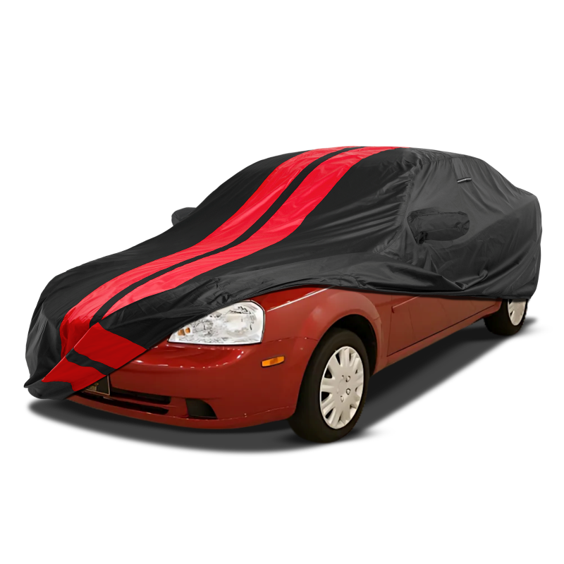 Suzuki Forenza 2004-2008 Black Red Pro Series Car Cover