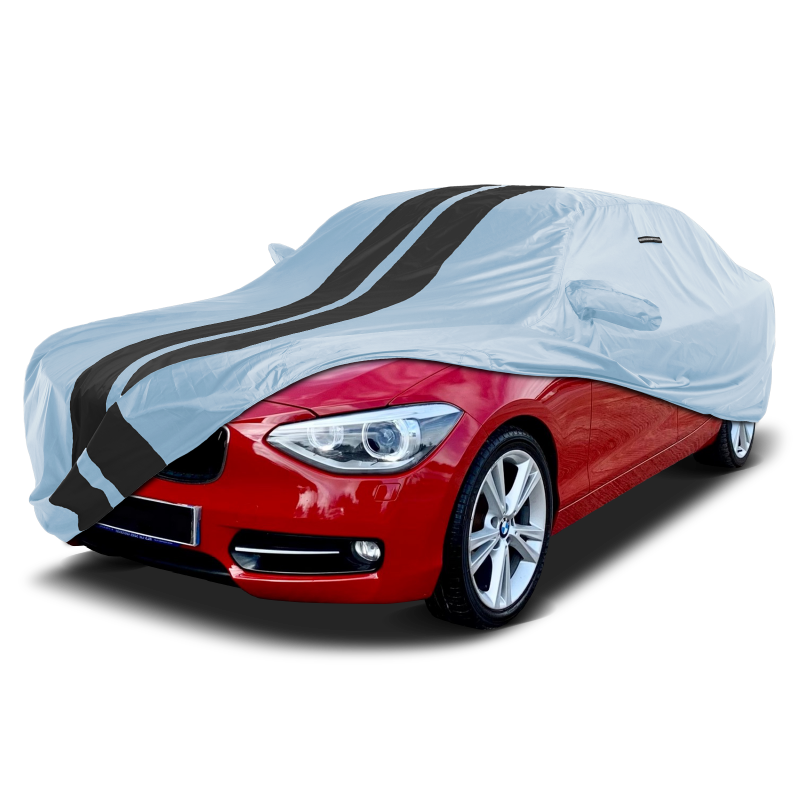 BMW 1-Series Gray Black Pro Series Car Cover