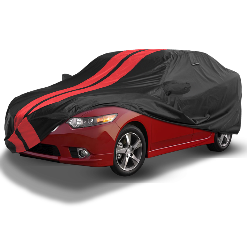 Acura TSX Black Red Pro Series Car Cover