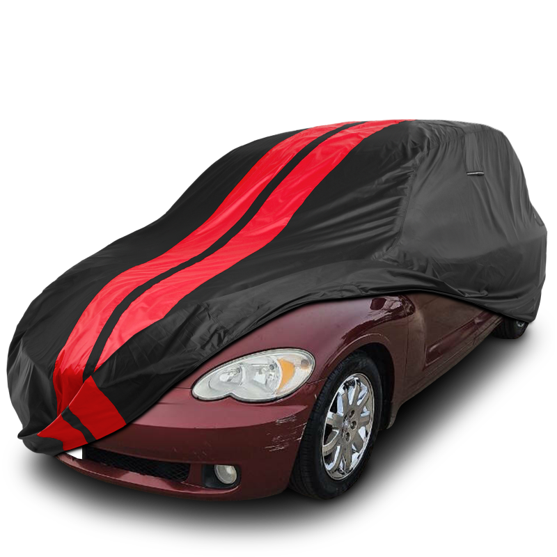 Chrysler PT Cruiser 2001-2010 Black Red Pro Series Car Cover