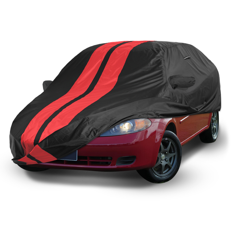 Suzuki Reno 2005-2008 Black Red Pro Series Car Cover