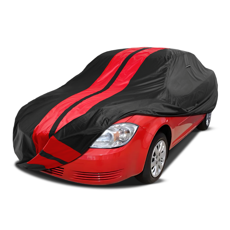 Chevrolet Cobalt 2005-2010 Black Red Pro Series Car Cover