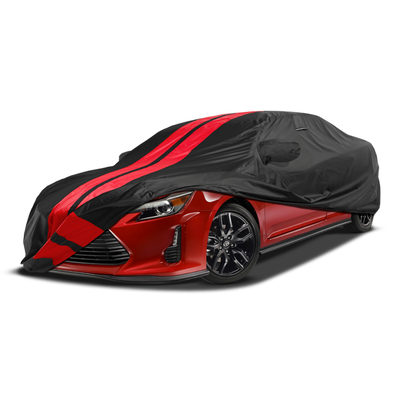 Scion TC 2005-2016 Black Red Pro Series Car Cover