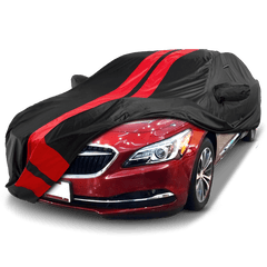 Buick Lacrosse 2005-2019 Black Red Pro Series Car Cover