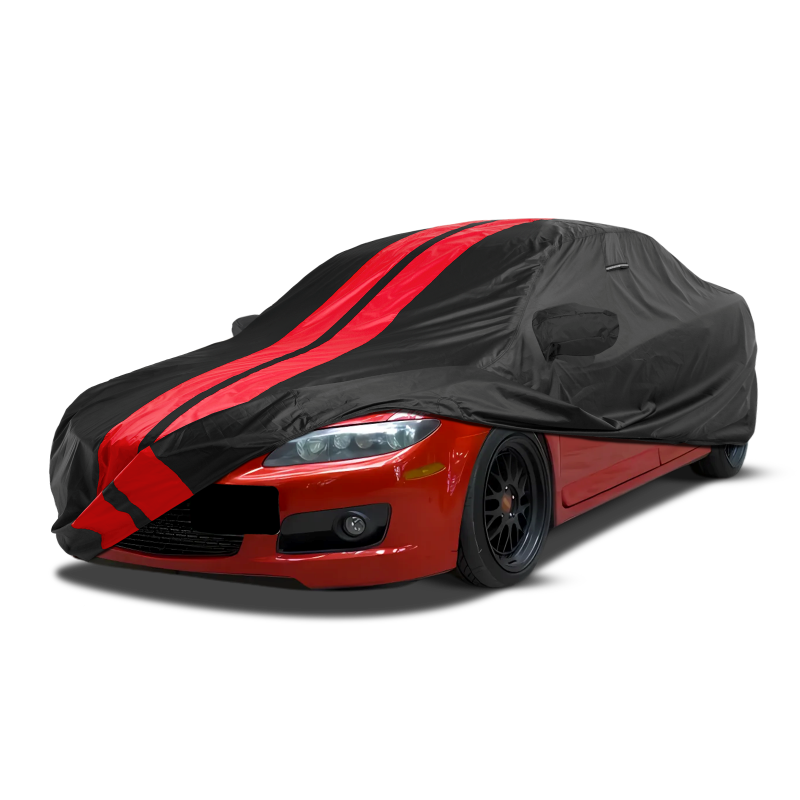 Mazda MazdaSpeed6 2006-2007 Black Red Pro Series Car Cover