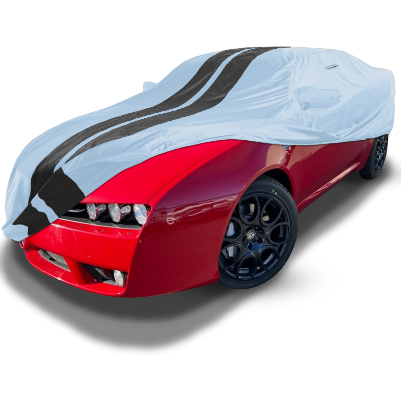 Alfa Romeo Brera&Spider 2006-2009 Gray Black Pro Series Car Cover